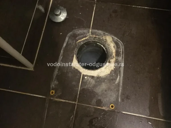 Demontiranje wc šolje