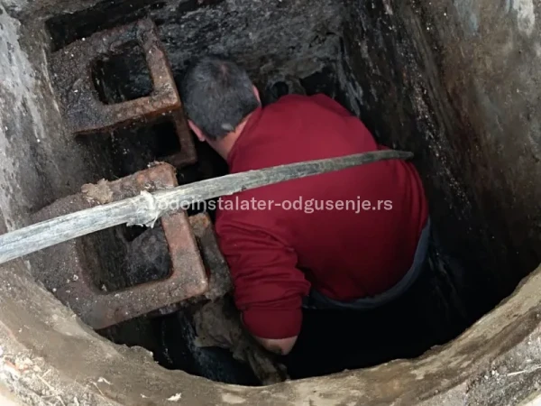 Menjanje jednog dela kanalizacione mreže