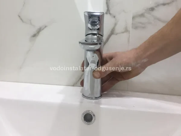 Montaža nove slavine
