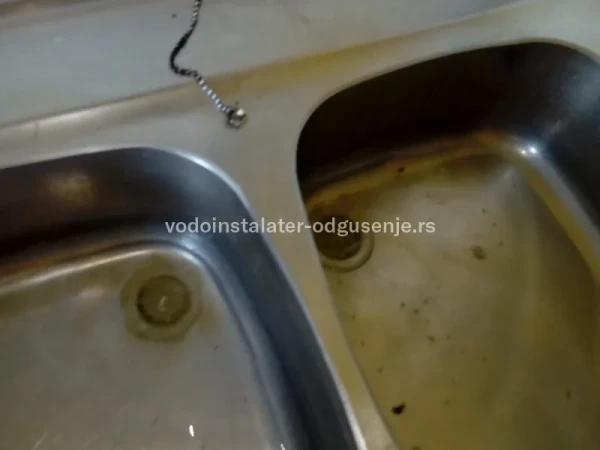 Otežan protok vode u sudoperi
