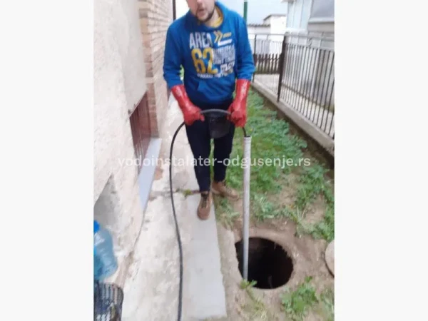 Otpušavanje dvorišne kanalizacije