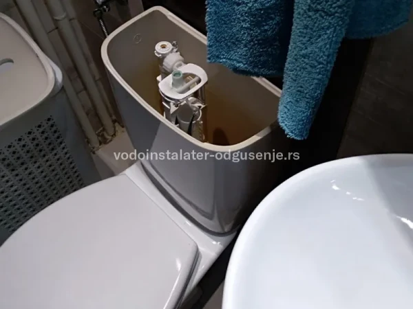 Popravka monoblok wc šolje