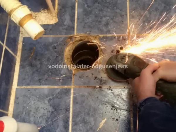 Prepravka odvoda wc šolje