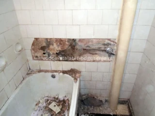 Skidanje starih cevi i postavljanje novih