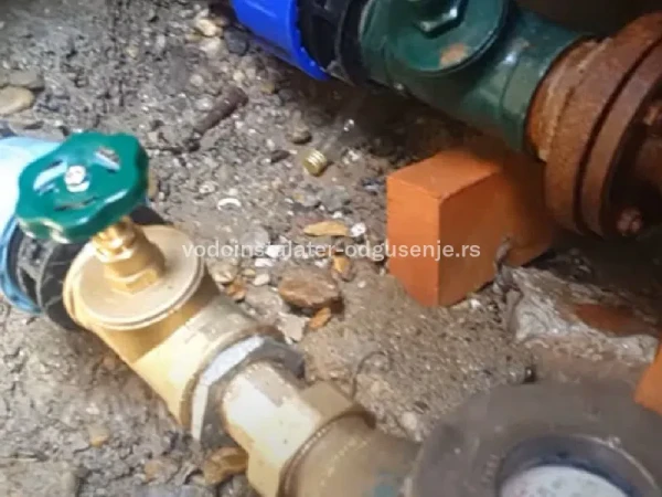 Skidanje starog i postavka novog vodomera