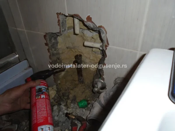Šta kada voda šiklja a ne može da se zatvori ventil?