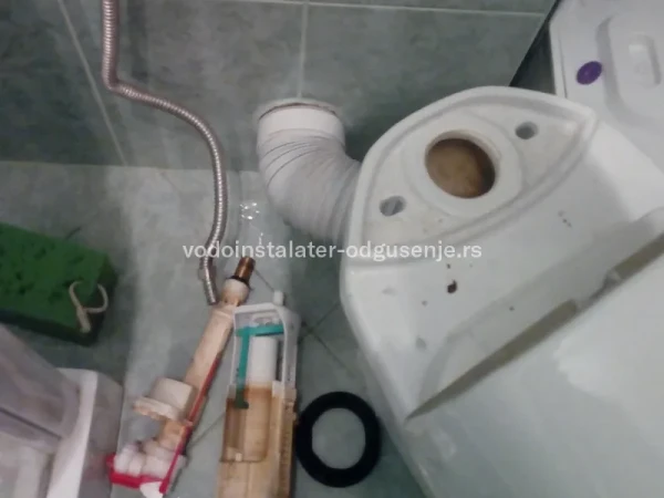 Ugradnja monoblok wc šolje