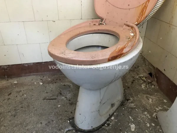 WC šolja preliva - koga zvati