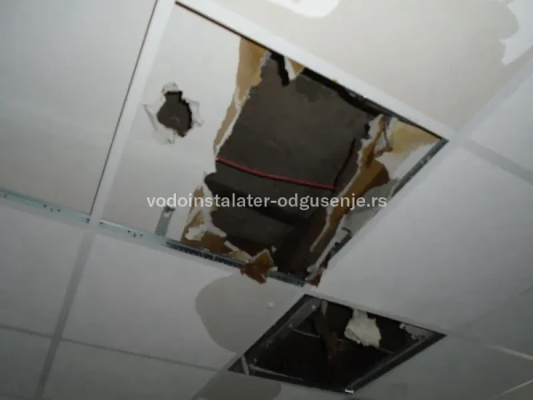 Zagušenje od kade do slivnika