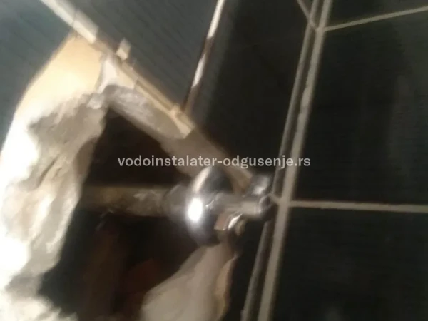 Zamena cevi na vodovodnoj instalaciji