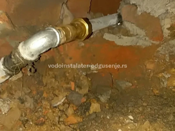 Zamena dotrajale glavne dovodne instalacije