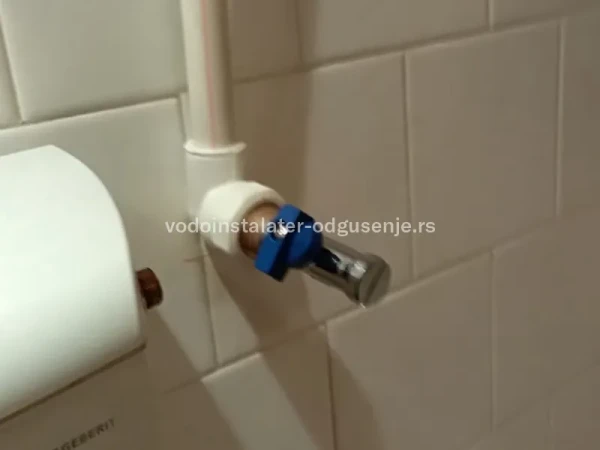 Zamena EK ventila sa prepravkom instalacije