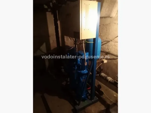 Zamena glavne dovodne instalacije stambene zgrade