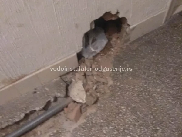 Zamena stare vodovodne cevi