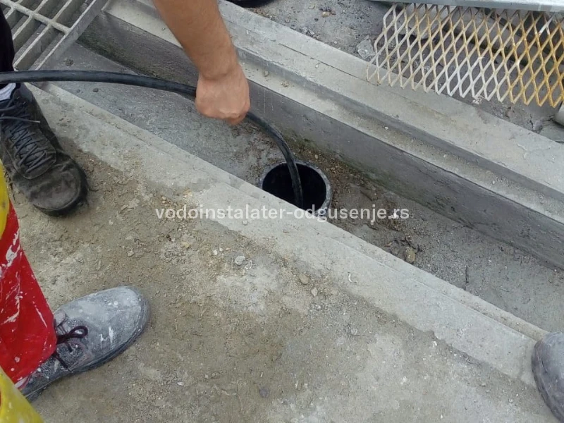 Odgušenje slivnika 7 3
