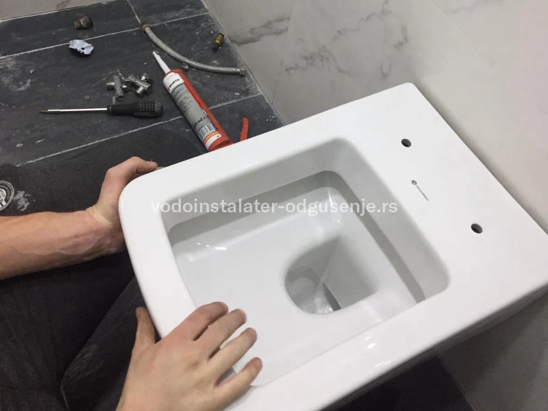 Ugradnja WC šolje 5 6