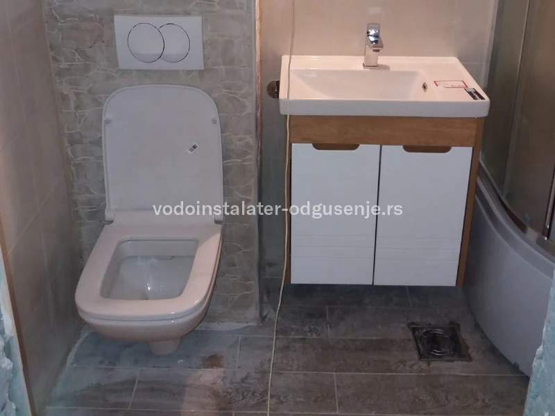 Montaža wc šolje 6 5