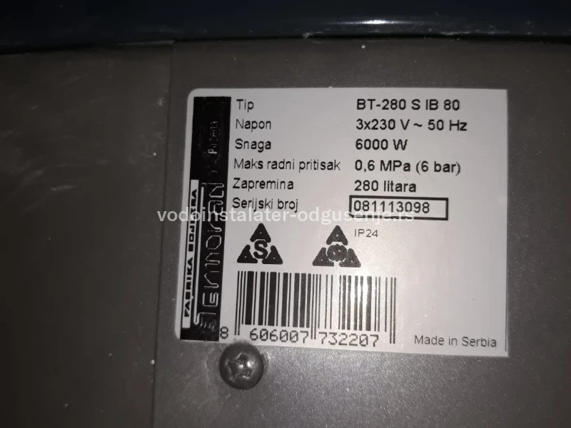 VODOINSTALATER CRVENI KRST 3 2